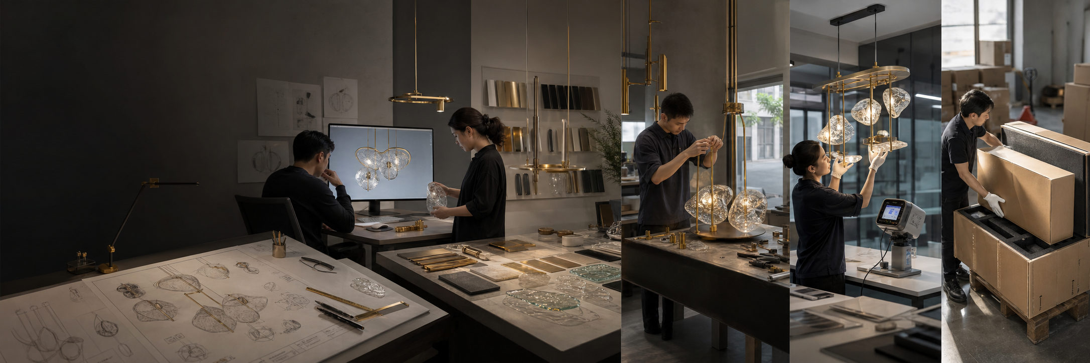 ODSEN lighting design and production workflow